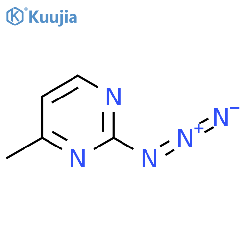 2-Azido-4-methylpyrimidine structure