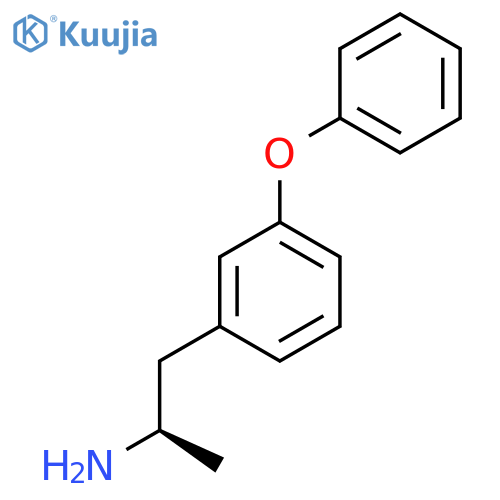 (2R)-1-(3-phenoxyphenyl)propan-2-amine structure