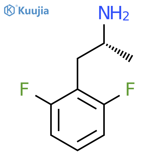 (2R)-1-(2,6-difluorophenyl)propan-2-amine structure