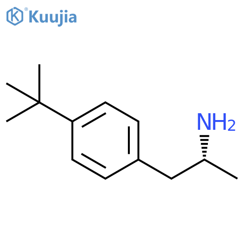 (2R)-1-(4-tert-butylphenyl)propan-2-amine structure