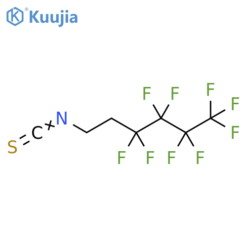 Hexane, 1,1,1,2,2,3,3,4,4-nonafluoro-6-isothiocyanato- structure