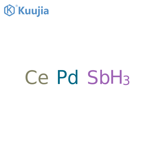 Antimony, compd. with cerium and palladium (1:1:1) structure
