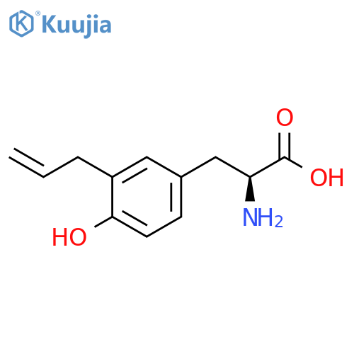 3-(2-Propen-1-yl)-L-tyrosine structure