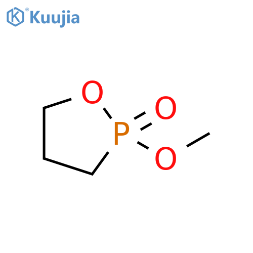 1,2-Oxaphospholane, 2-methoxy-, 2-oxide structure