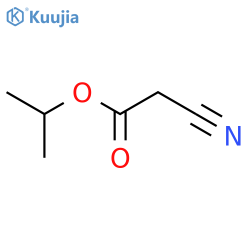 Isopropyl 2-Cyanoacetate structure