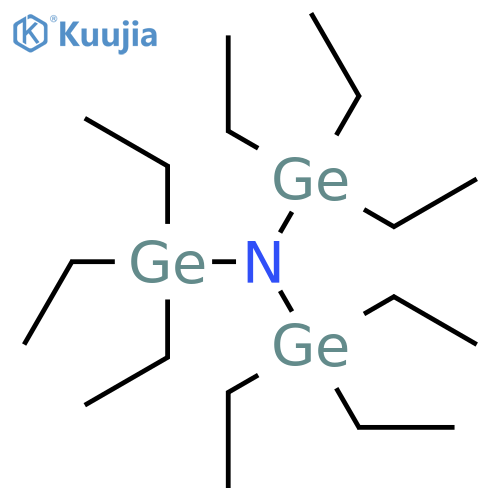 Germanamine, 1,1,1-triethyl-N,N-bis(triethylgermyl)- structure