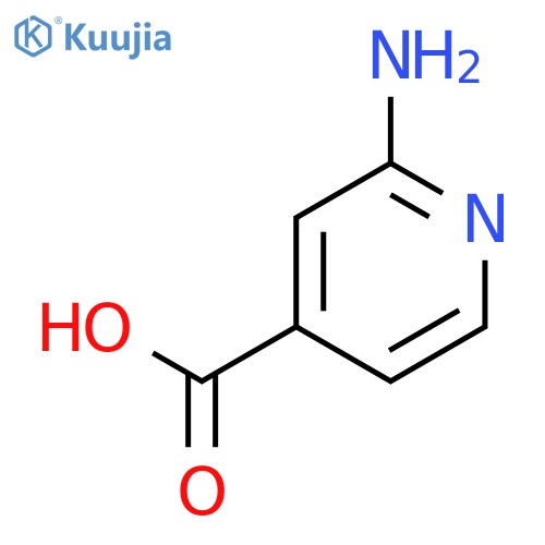 2-aminopyridine-4-carboxylic acid structure