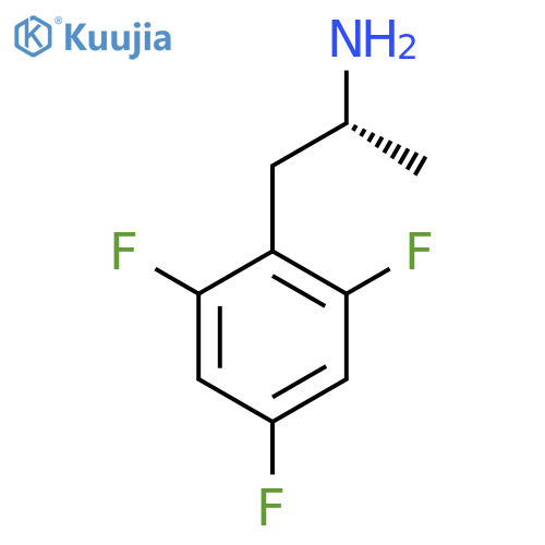 (2R)-1-(2,4,6-trifluorophenyl)propan-2-amine structure