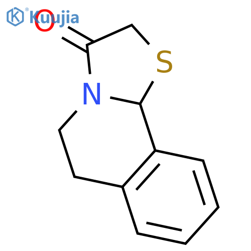 5H-Thiazolo[2,3-a]isoquinolin-3(2H)-one, 6,10b-dihydro- structure