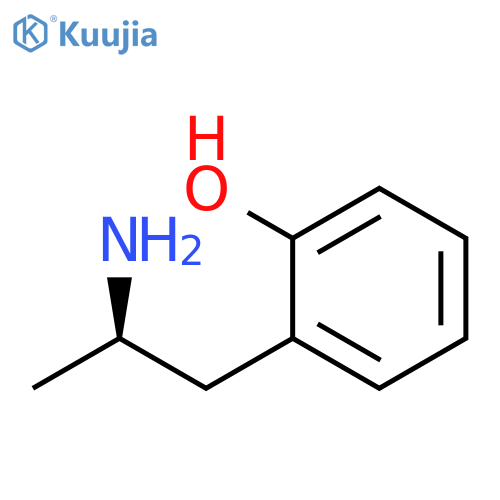 2-(2R)-2-aminopropylphenol structure
