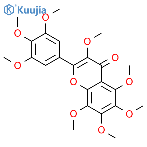 3,3',4',5,5',6,7,8-Octamethoxyflavone structure