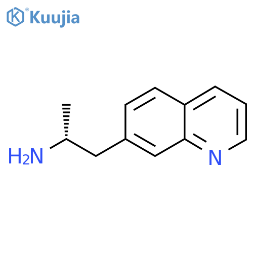 (2R)-1-(quinolin-7-yl)propan-2-amine structure