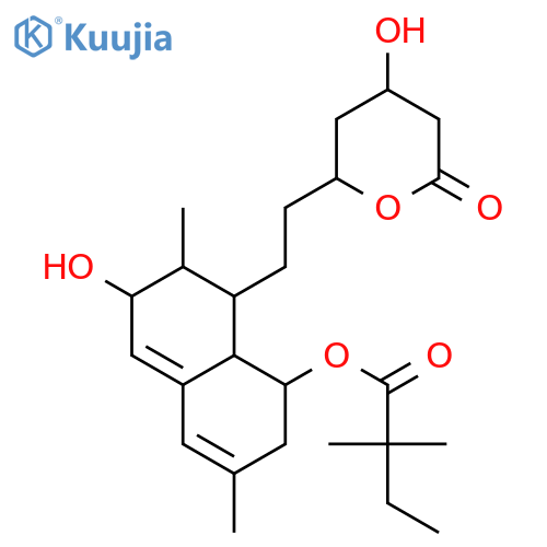 3’(S)-Hydroxy Simvastatin structure