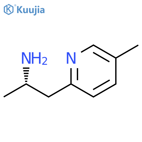 (2S)-1-(5-methylpyridin-2-yl)propan-2-amine structure