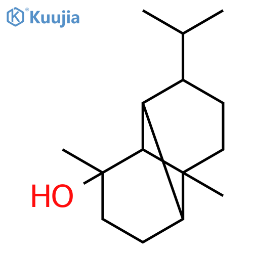 Tricyclo[4.4.0.02,7]decan-3-ol, 1,3-dimethyl-8-(1-methylethyl)- structure