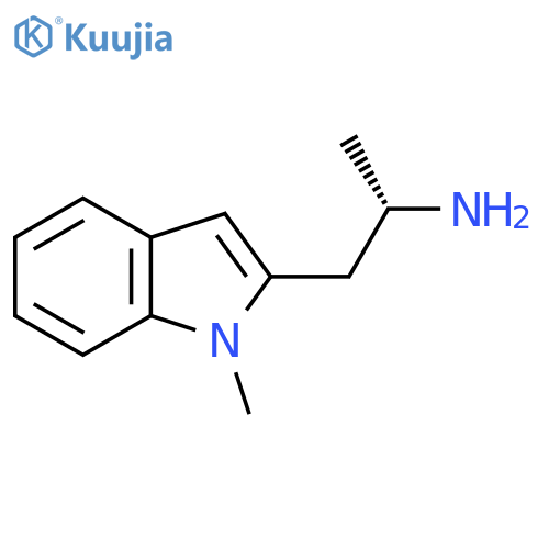 (2S)-1-(1-methyl-1H-indol-2-yl)propan-2-amine structure