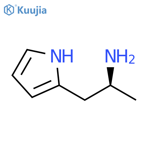 (2S)-1-(1H-pyrrol-2-yl)propan-2-amine structure