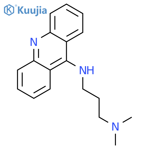N1-(9-Acridinyl)-N3,N3-dimethyl-1,3-propanediamine structure