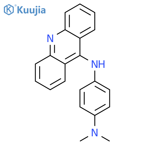 N''-(acridin-9-yl)-N,N-dimethylbenzene-1,4-diamine structure