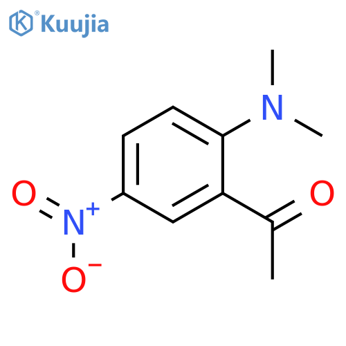 1-(2-(Dimethylamino)-5-nitrophenyl)ethanone structure