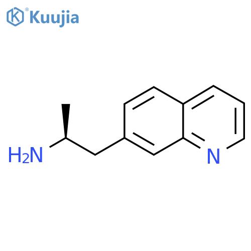 (2S)-1-(quinolin-7-yl)propan-2-amine structure