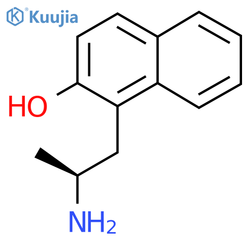 1-(2S)-2-aminopropylnaphthalen-2-ol structure