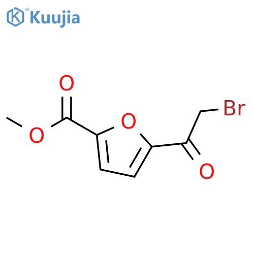 methyl 5-(2-bromoacetyl)furan-2-carboxylate structure