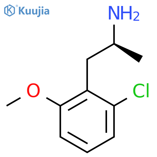(2S)-1-(2-chloro-6-methoxyphenyl)propan-2-amine structure