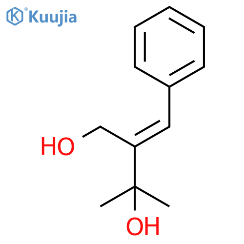 1,3-Butanediol, 3-methyl-2-(phenylmethylene)-, (E)- structure
