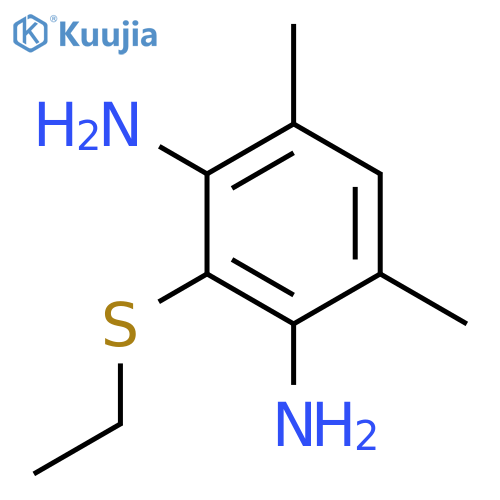 1,3-Benzenediamine, 2-(ethylthio)-4,6-dimethyl- structure
