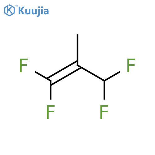 1-Propene, 1,1,3,3-tetrafluoro-2-methyl- structure