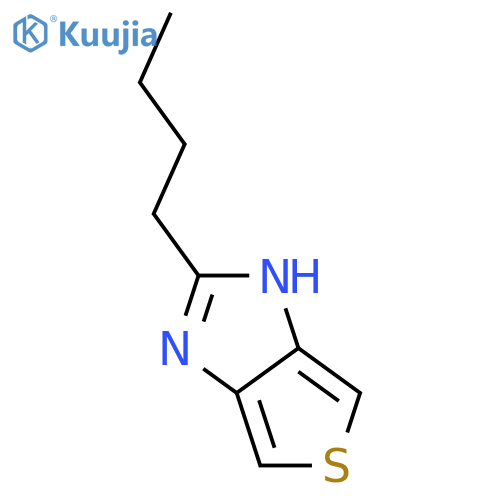 1H-Thieno[3,4-d]imidazole, 2-butyl- structure