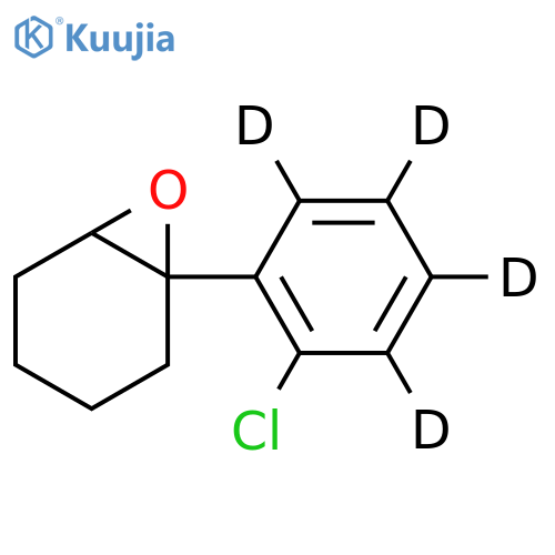 1-(6-Chlorophenyl)-7-oxabicyclo-heptane-d4 structure