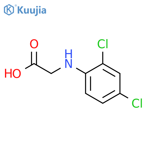 2-(2,4-dichloroanilino)acetic Acid structure