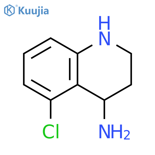 5-chloro-1,2,3,4-tetrahydroquinolin-4-amine structure