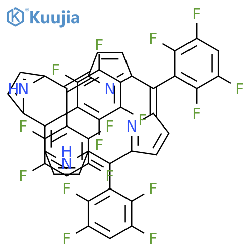 meso-Tetra (2,3,5,6-tetrafluorophenyl) porphine structure