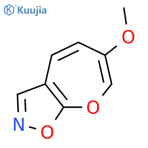 Oxepino[3,2-d]isoxazole, 6-methoxy- (9CI) structure