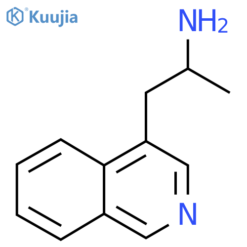 1-(Isoquinolin-4-yl)propan-2-amine structure