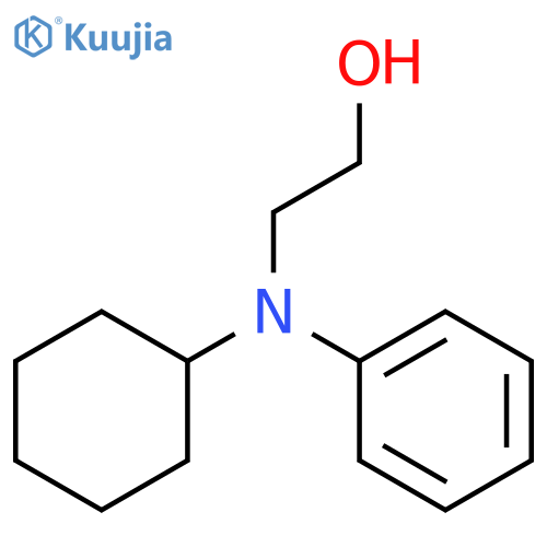 Ethanol,2-(cyclohexylphenylamino)- structure