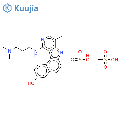 Intoplicine dimesylate structure