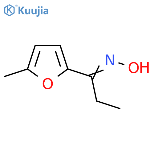 1-Propanone, 1-(5-methyl-2-furanyl)-, oxime, (Z)- (9CI) structure