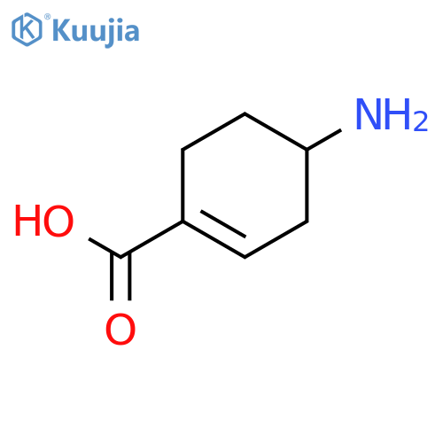 4-Amino-1-cyclohexene-1-carboxylic acid structure