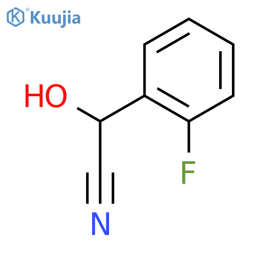 2-(2-Fluorophenyl)-2-hydroxyacetonitrile structure