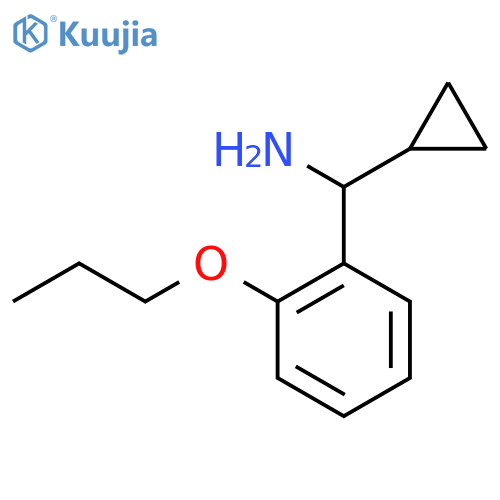CYCLOPROPYL(2-PROPOXYPHENYL)METHANAMINE structure