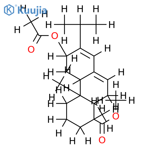 methyl 12alpha-acetoxyabietate structure