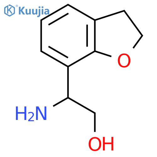 2-amino-2-(2,3-dihydro-1-benzofuran-7-yl)ethan-1-ol structure