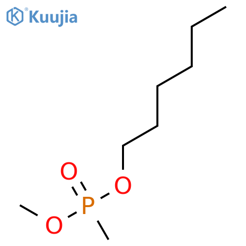 Hexyl methyl methylphosphonate structure