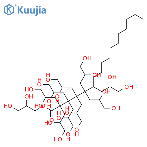 POLYGLYCERYL-10 ISOSTEARATE structure