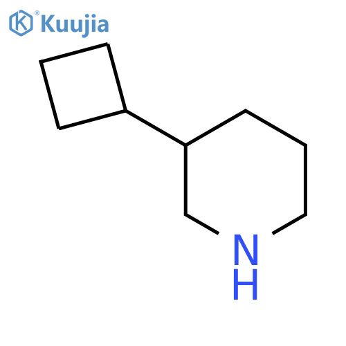 3-Cyclobutylpiperidine structure
