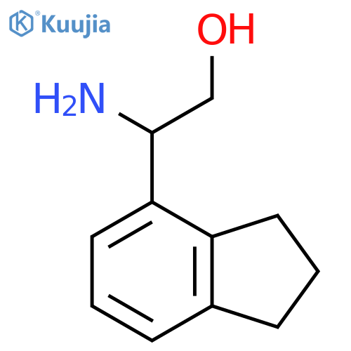 2-AMINO-2-(2,3-DIHYDRO-1H-INDEN-4-YL)ETHAN-1-OL structure